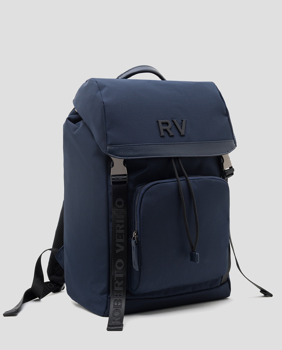 Mochila de Nylon Work Azul-marinho-2