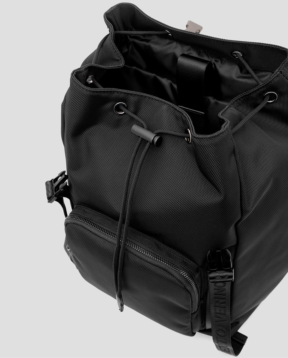 Mochila de Nylon Work Preto-3