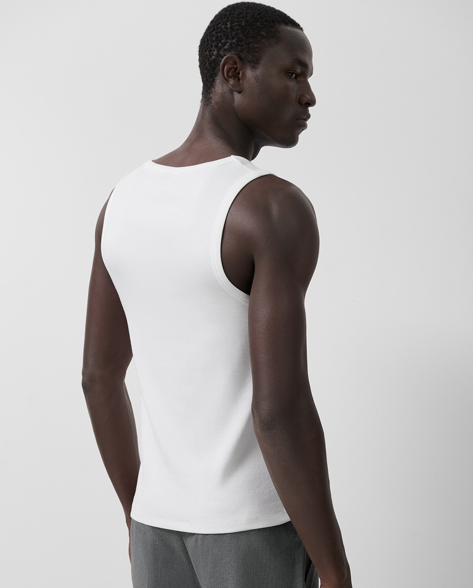 T-shirt de Alças Branco-2