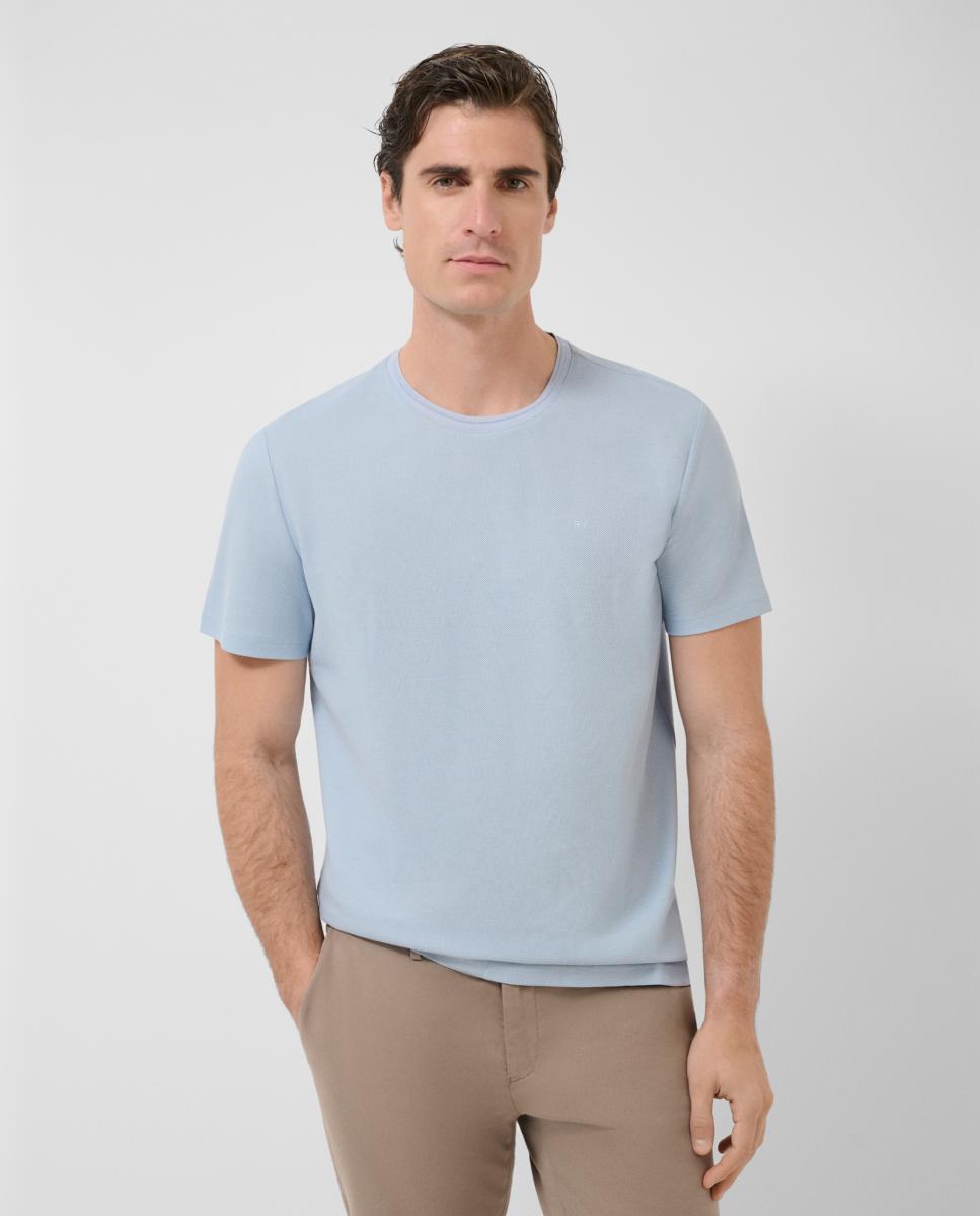 Roberto Verino - Camiseta de hombre manga corta piqué.