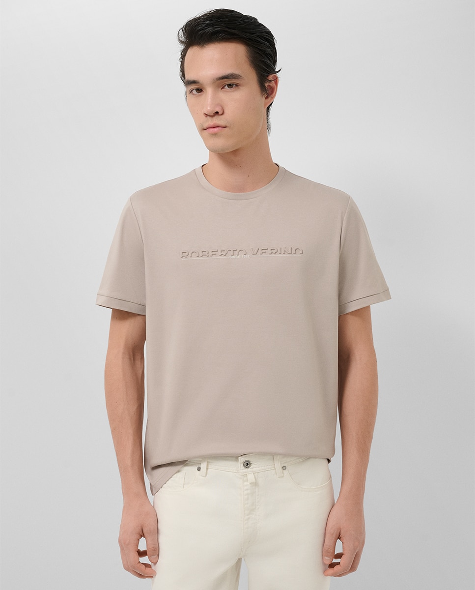 Imagem 0 de T-shirt de Manga Curta com Logótipo no Peito