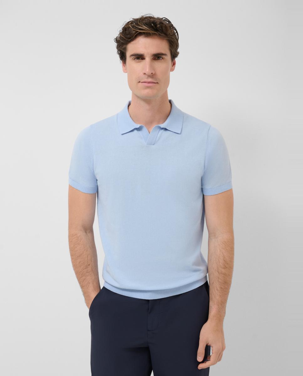 Imagem 0 de Polo de Tricot com Manga Curta