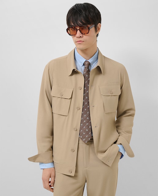 Sobrecamisa de hombre separate técnica