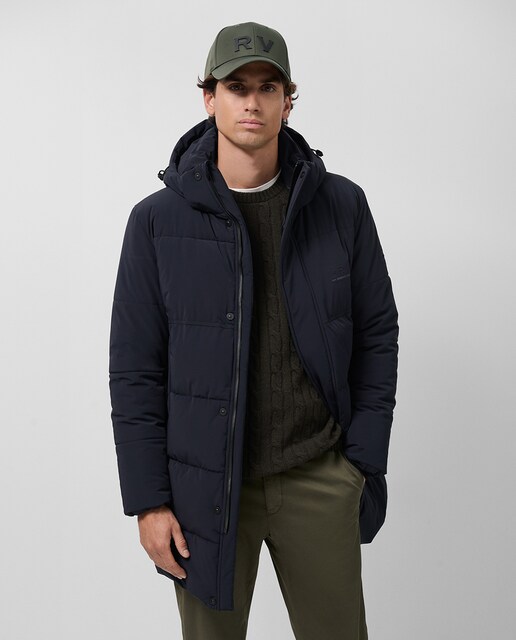 Imagem 0 de Parka Comprida Técnica com Interior Acolchoado