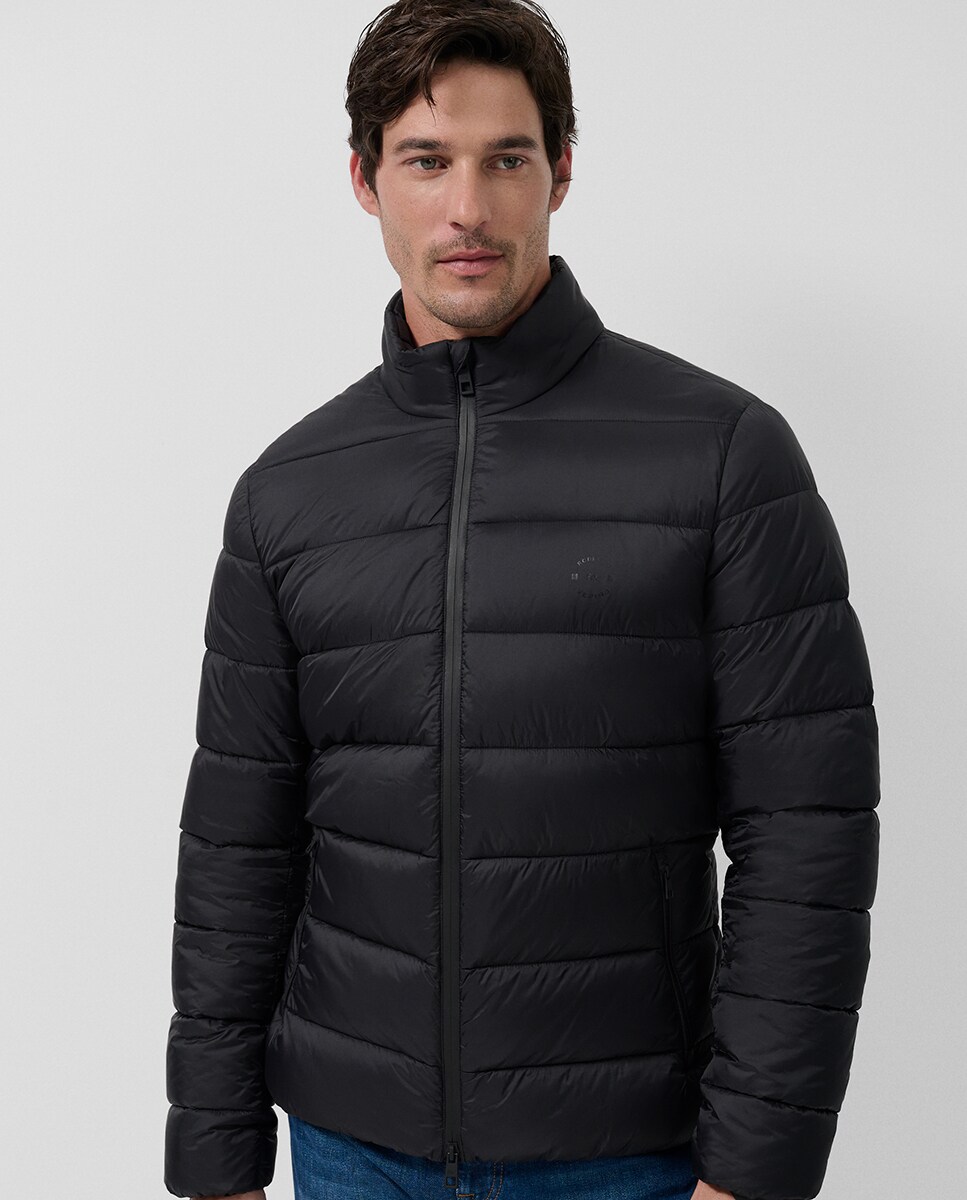 Blusão Técnico Acolchoado Preto-2