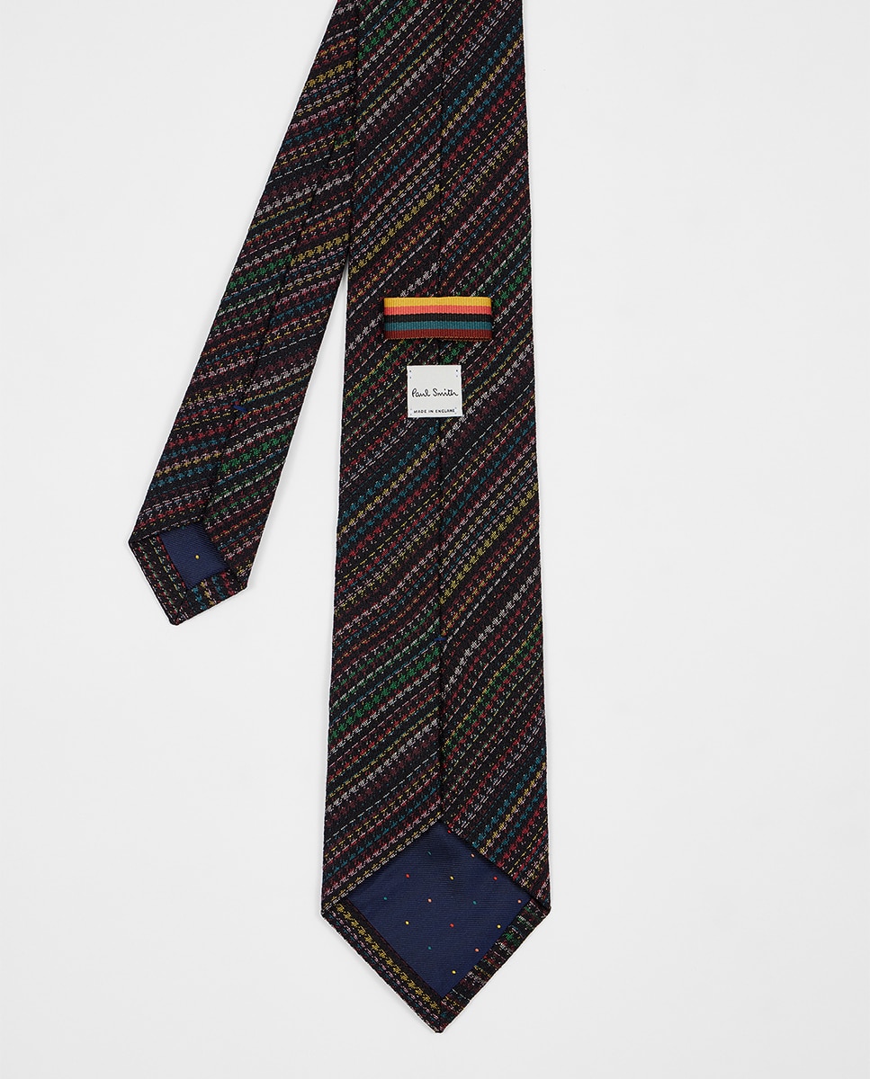 Imagen 2 de Corbata en mezcla de lana y seda de hombre. - Paul Smith - Multicolor Multicolor
