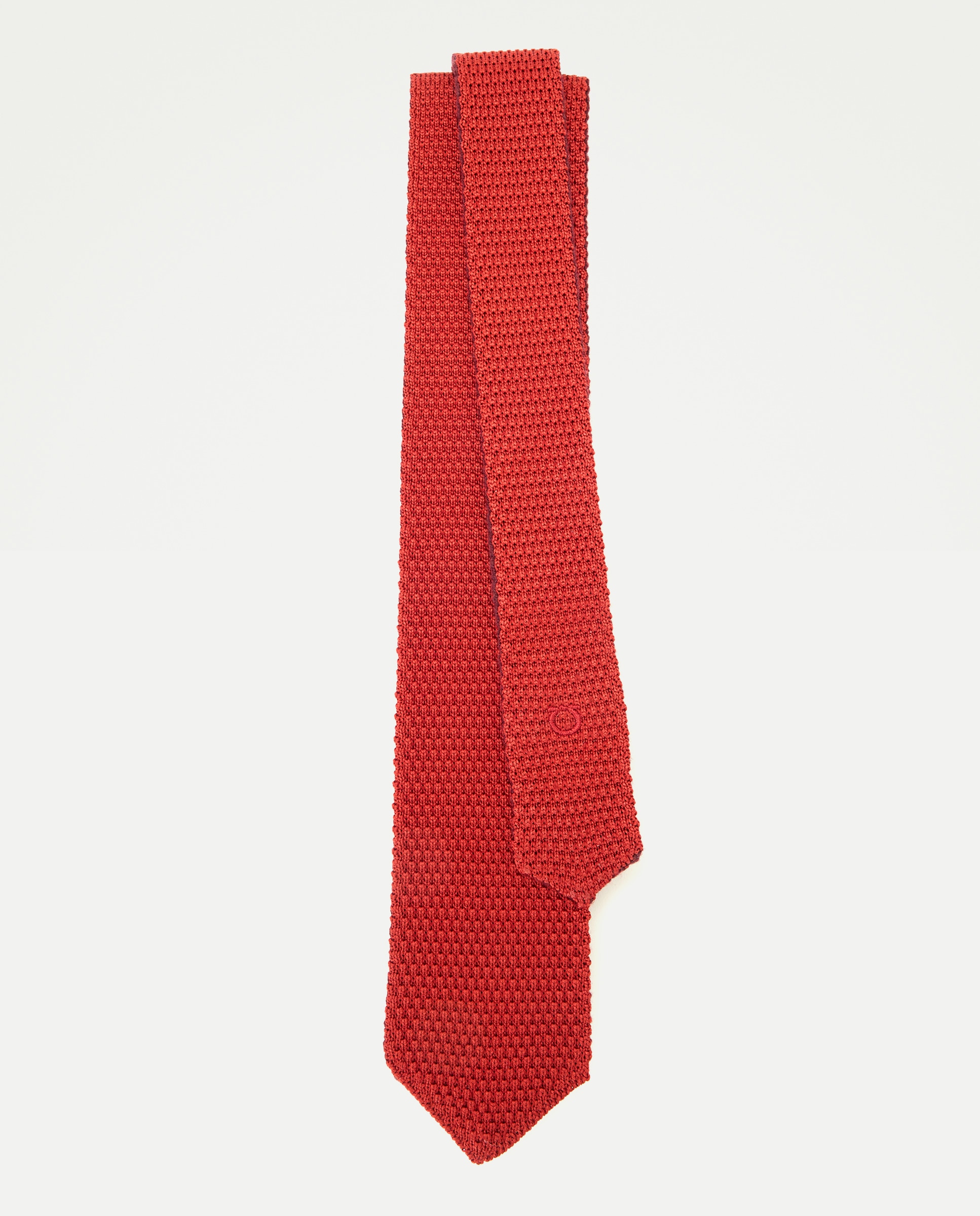 Gravata de Seda Vermelho-2
