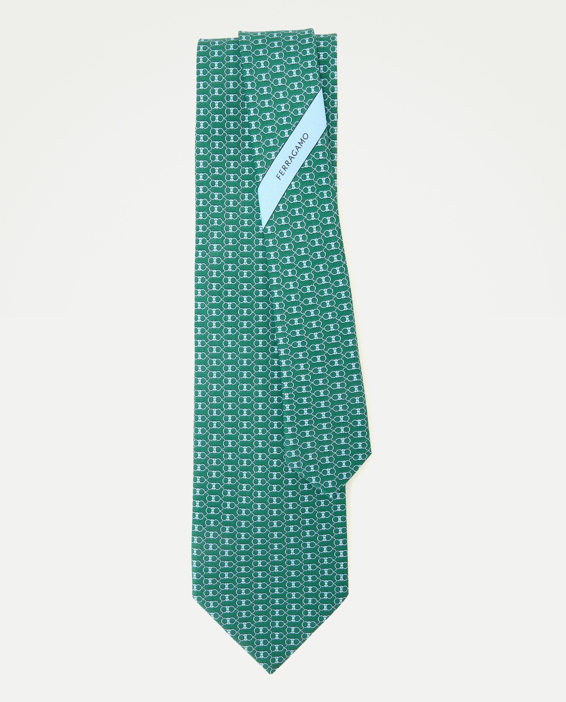 Gravata de Seda Verde-claro-2
