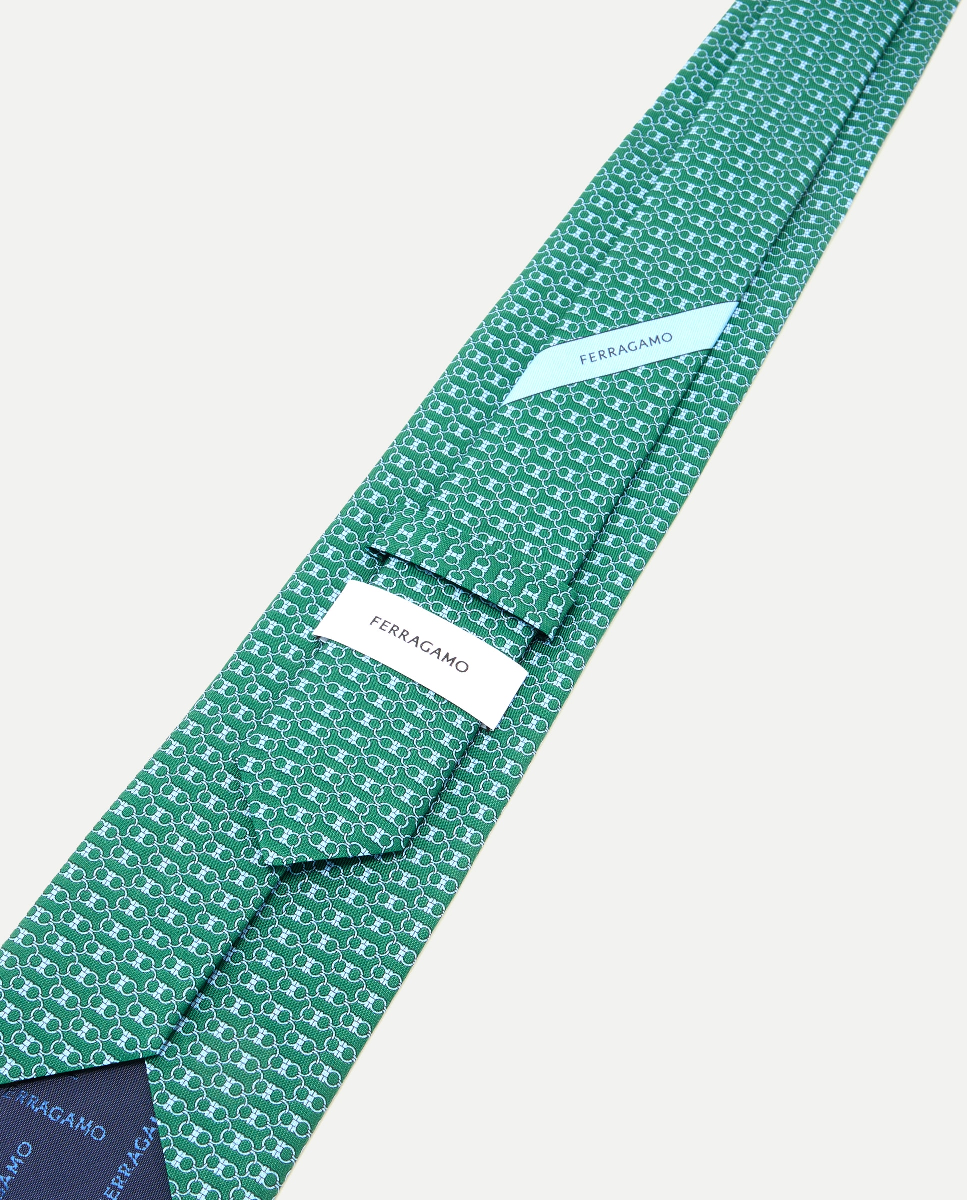 Gravata de Seda Verde-claro-3
