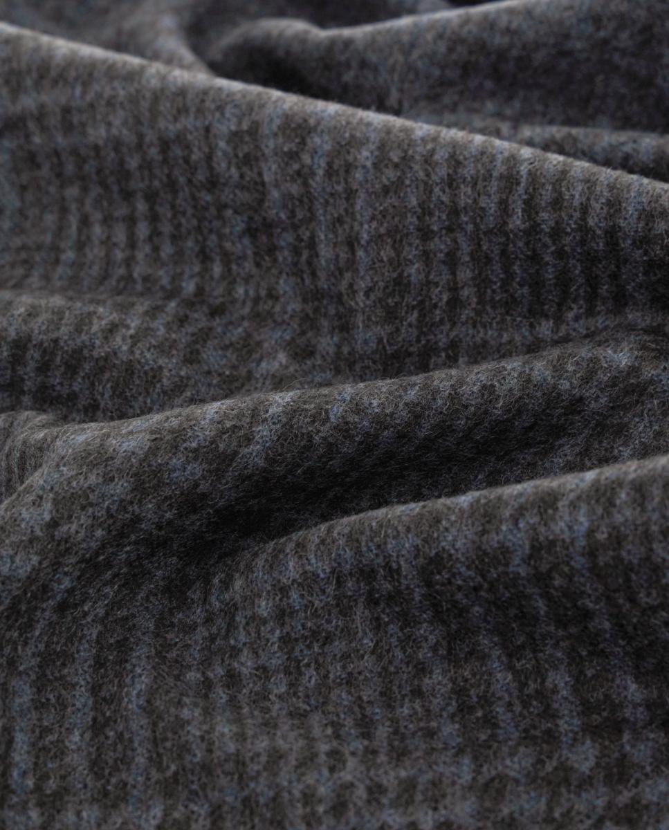 Imagen 4 de Bufanda de hombre cuadros en cashmere - Paul & Shark - Azul marino Azul marino