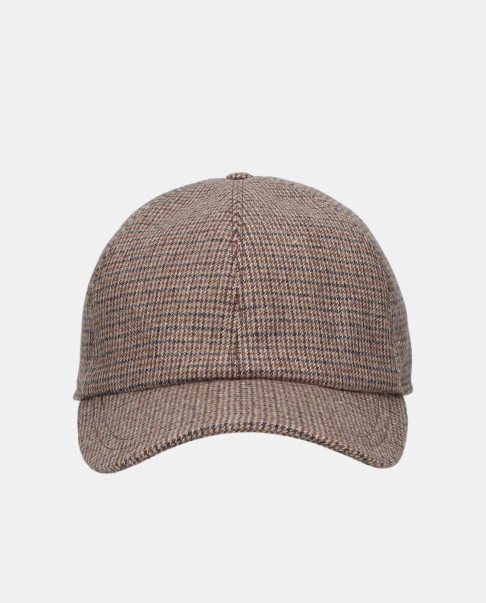 Gorra de baseball en mezcla de lana - Borsalino - Marrón Marrón-2