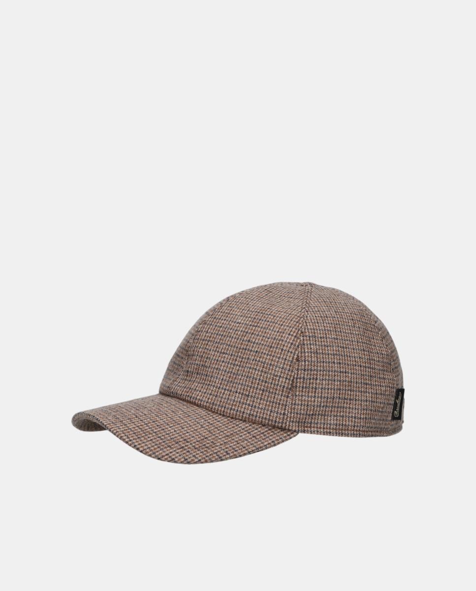 Gorra de baseball en mezcla de lana - Borsalino - Marrón Marrón-3