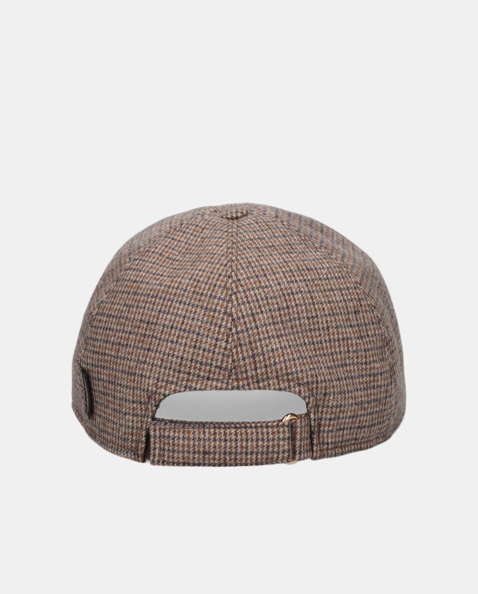 Gorra de baseball en mezcla de lana - Borsalino - Marrón Marrón-4