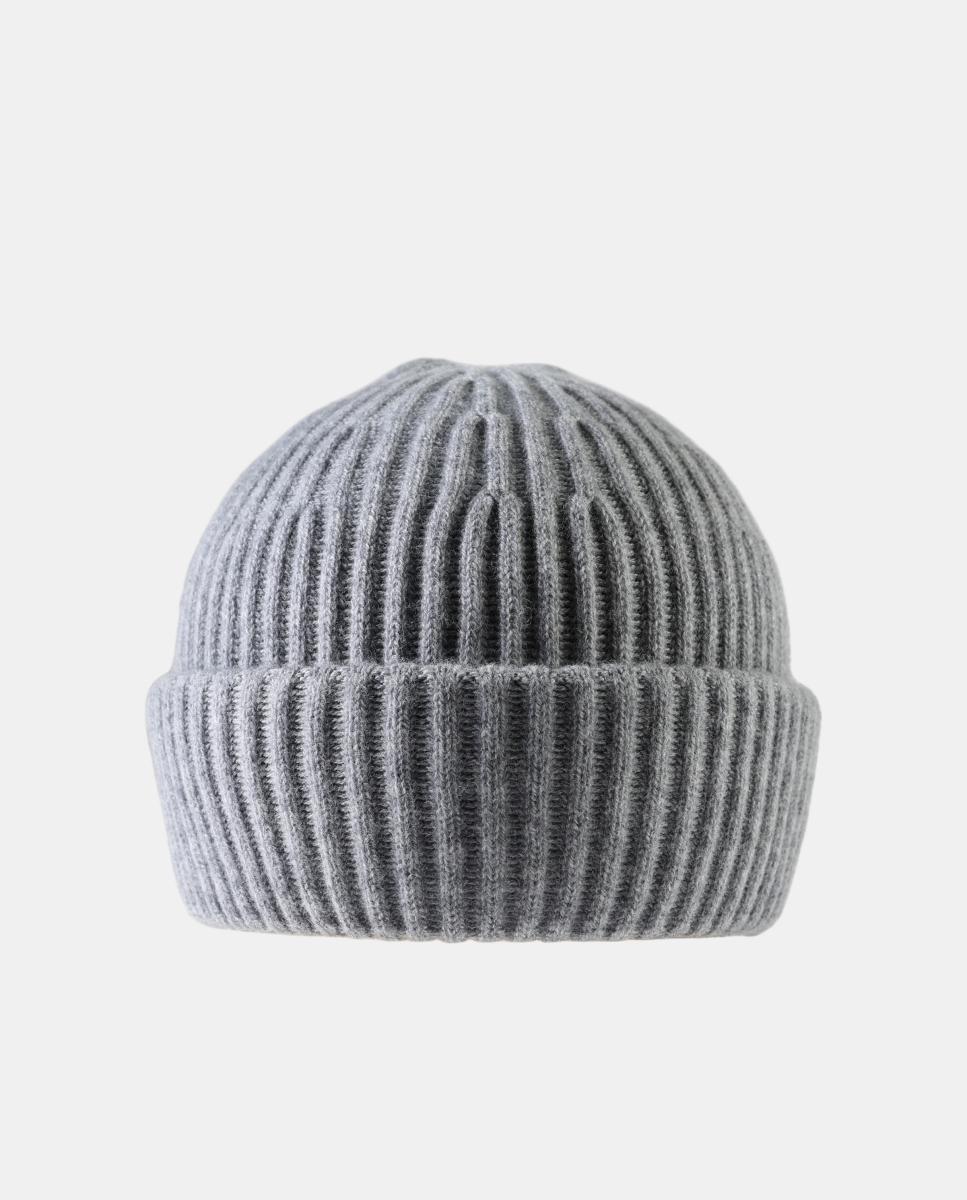 Imagen 2 de Gorro beanie 100% lana merino - AMANDA CHRISTENSEN - Gris claro Gris claro