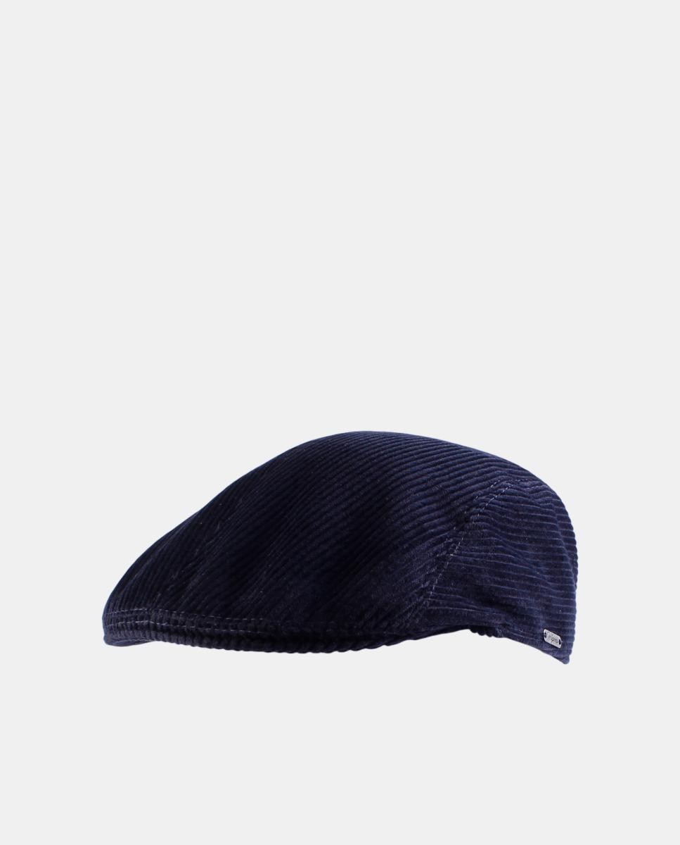 Imagen 0 de Gorra inglesa pana 100% algodón Azul marino