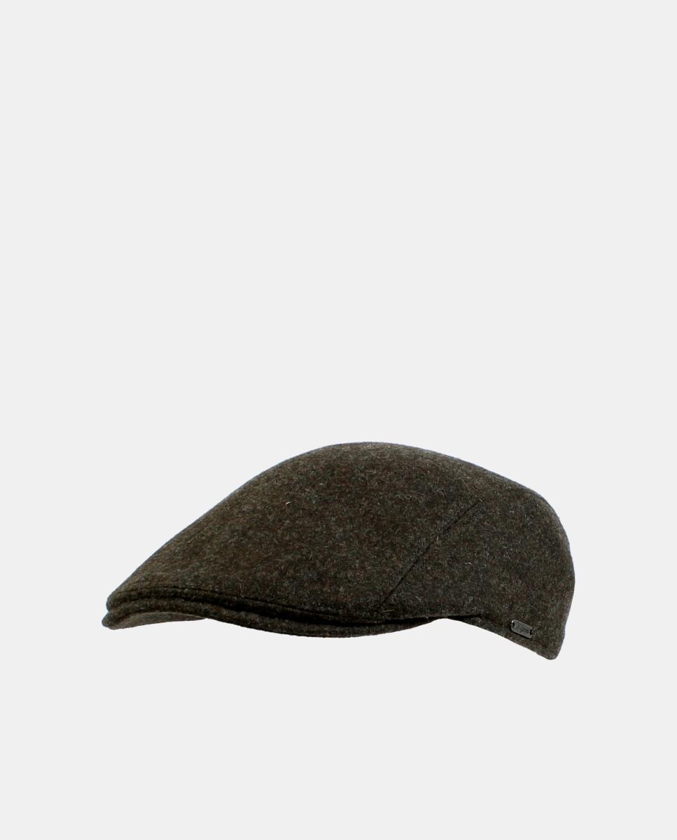 Imagen 0 de Gorra inglesa 100% lana Verde oscuro
