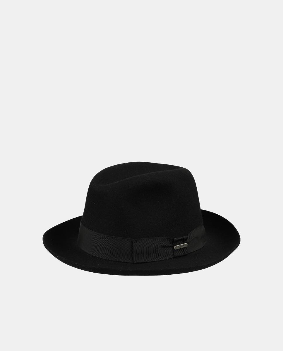 Sombrero 100% lana merino - Wigens - Negro Negro-1