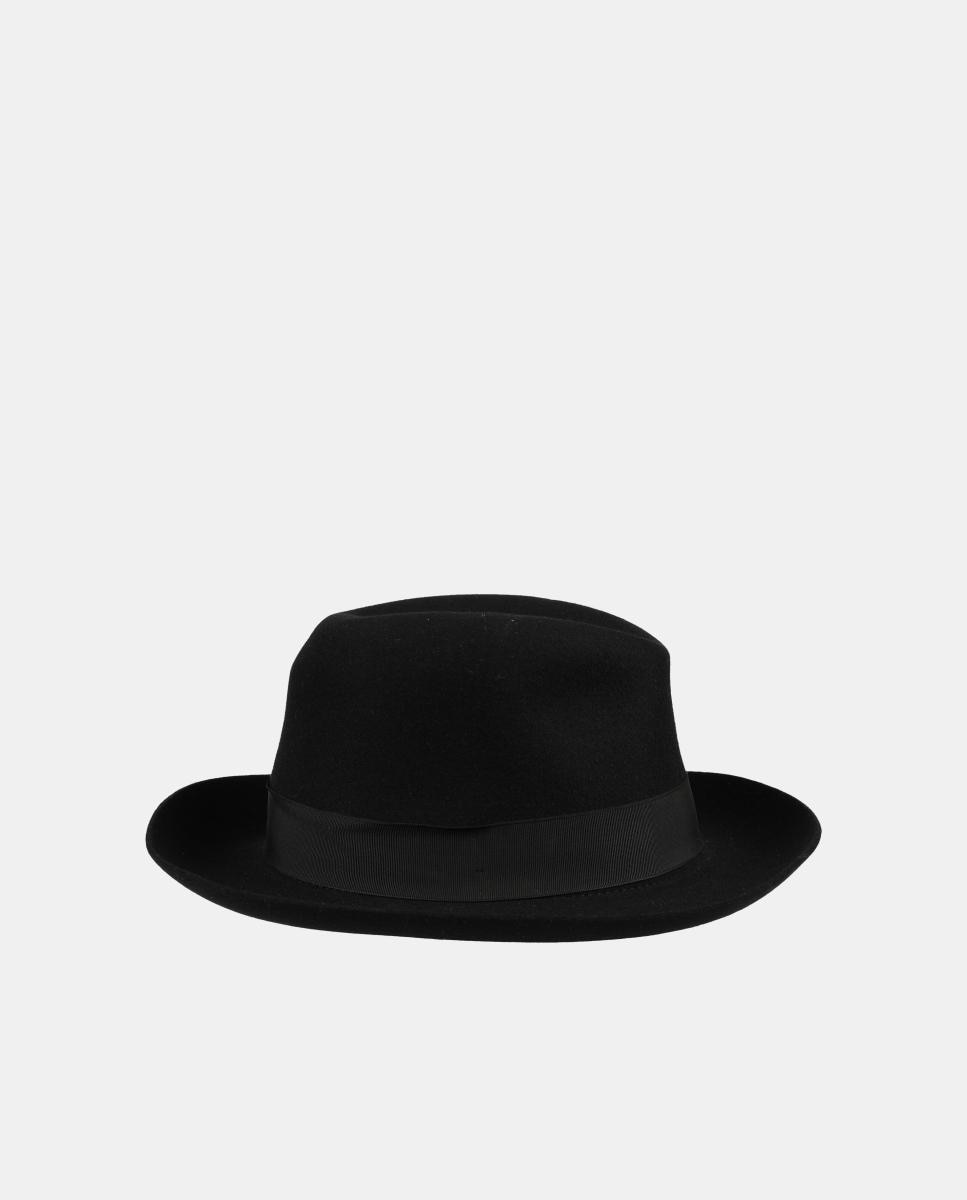 Sombrero 100% lana merino - Wigens - Negro Negro-3