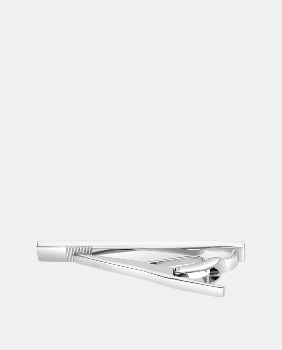 Pinza para corbata de metal - S.T. Dupont - Plata Plata-2