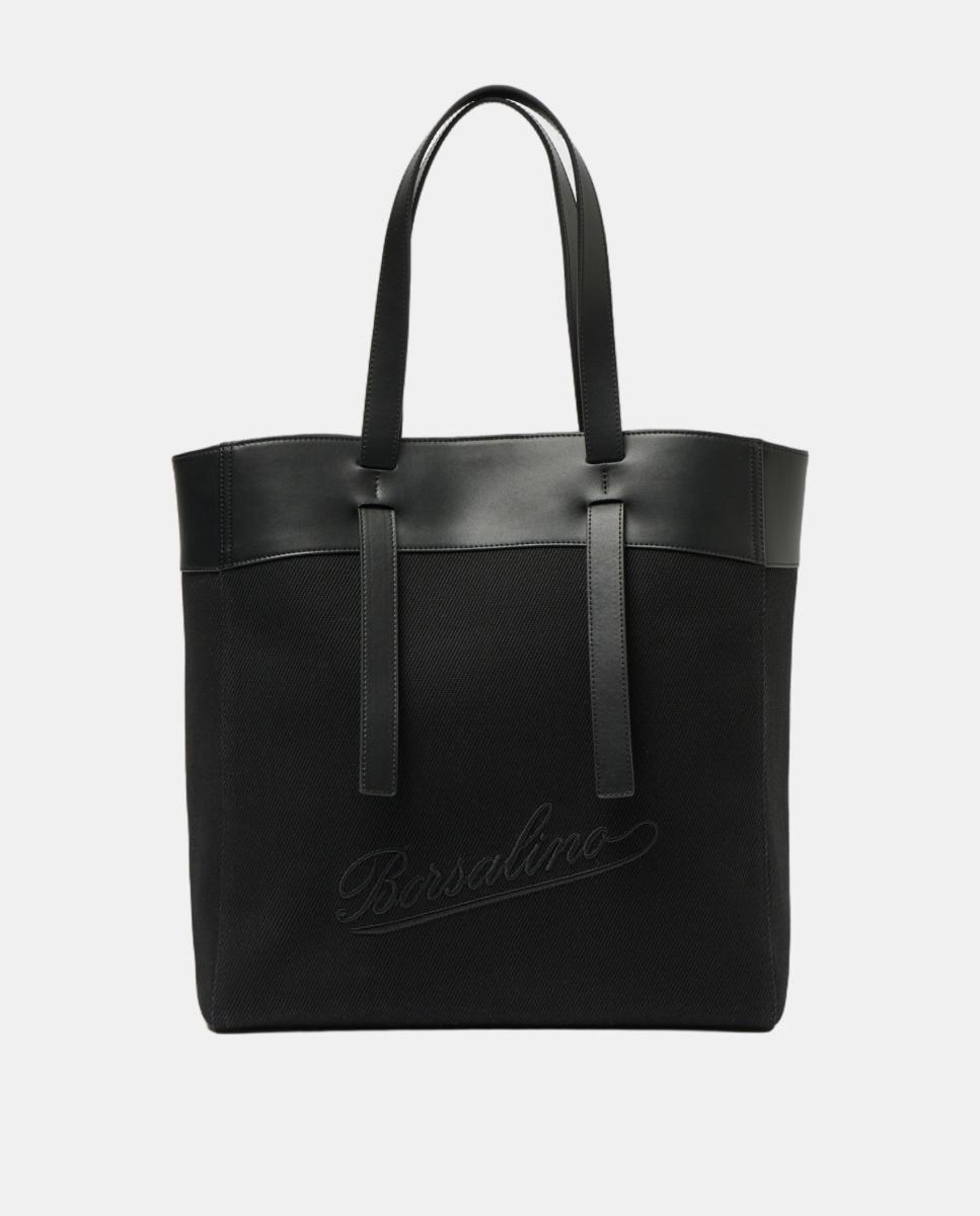 Imagem 0 de Mala Shopper com Detalhes em Pele