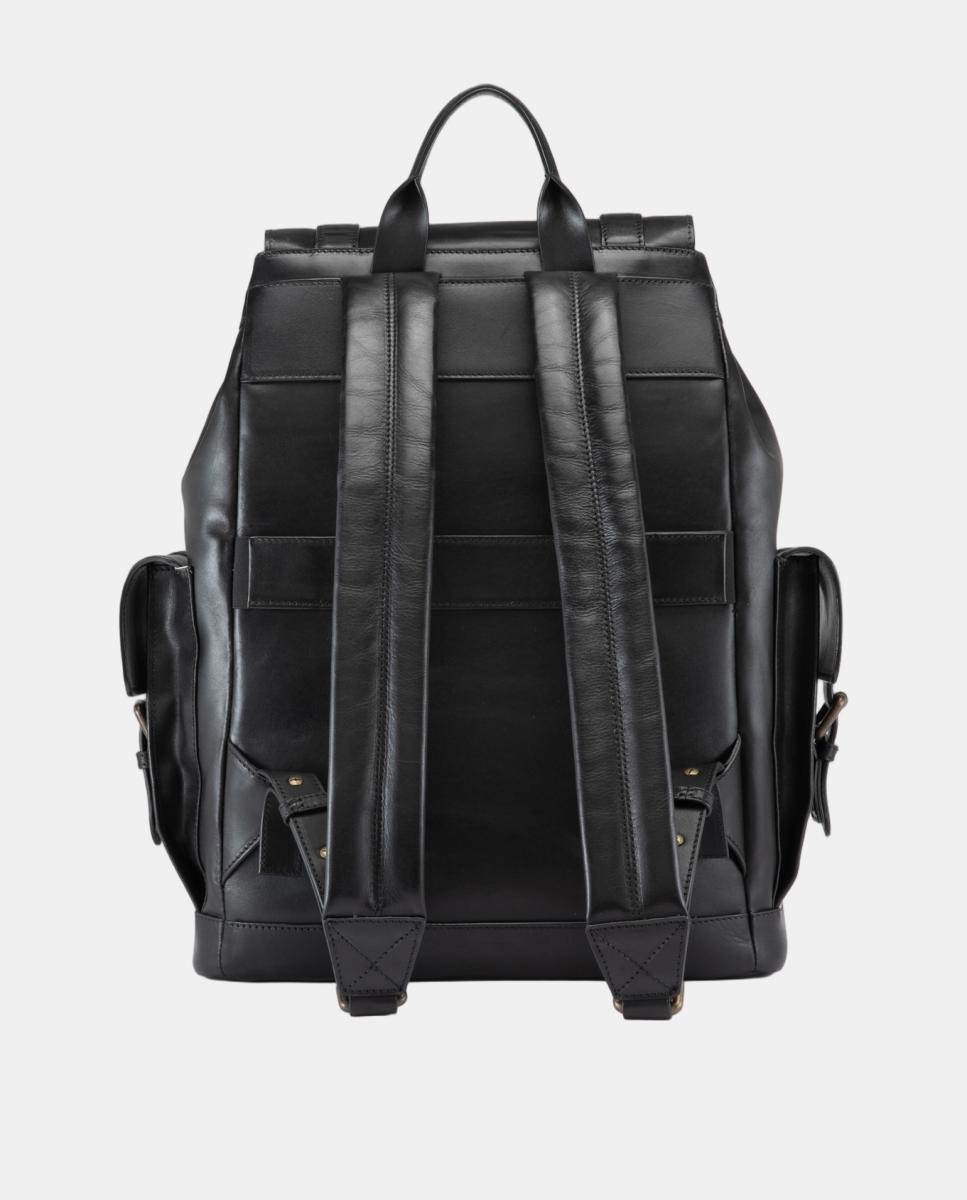 Imagen 2 de Mochila de hombre de piel - Officine Creative - Negro Negro