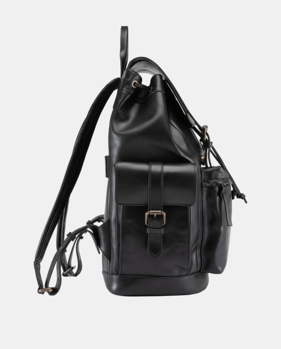 Imagen 3 de Mochila de hombre de piel - Officine Creative - Negro Negro