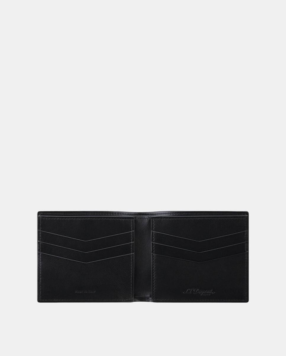 Cartera de piel grabada con logotipo - S.T. Dupont - Negro Negro-3
