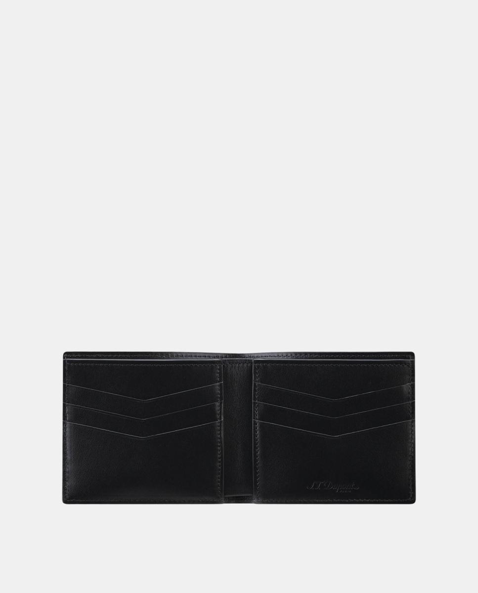 Cartera de piel grabada con logotipo - S.T. Dupont - Marrón oscuro Marrón oscuro-3