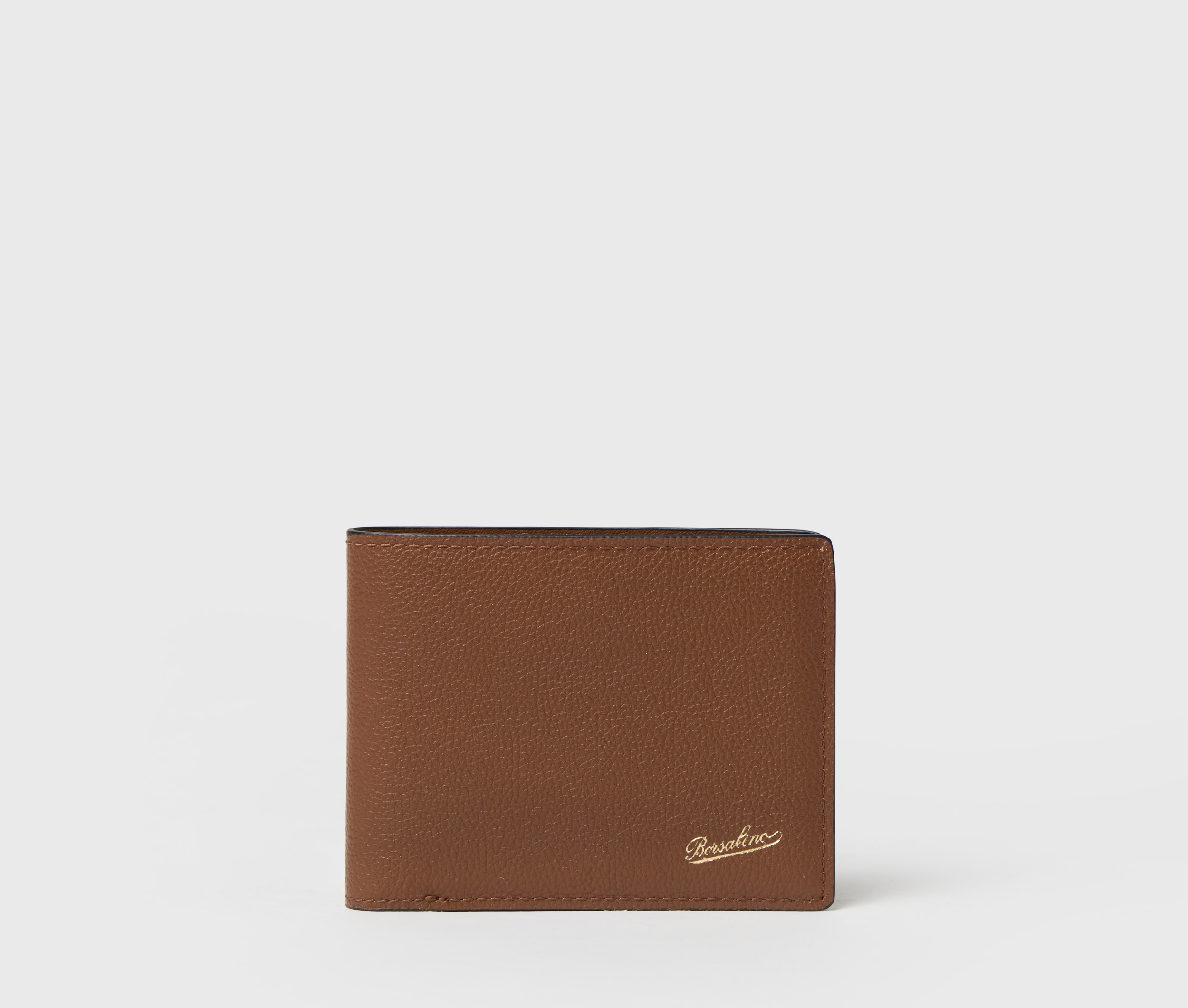 Imagen 1 de Cartera de piel - Borsalino - Marrón claro Marrón claro