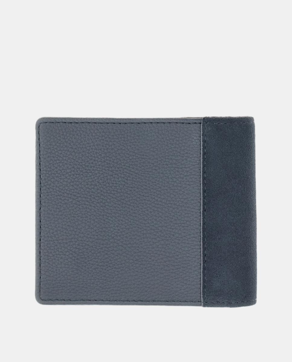 Billeteras de hombre de piel con logotipo - Paul & Shark - Azul marino Azul marino-2