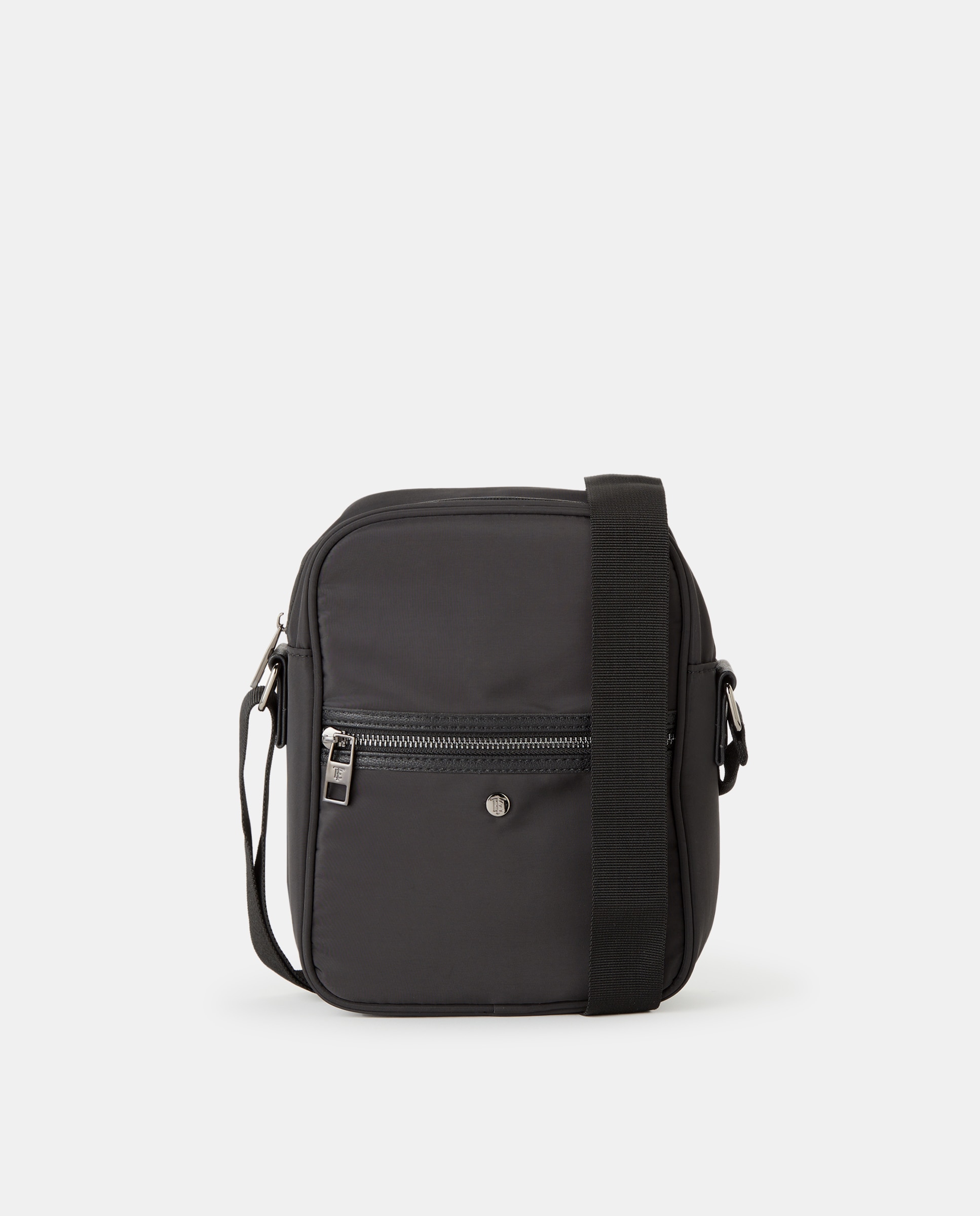 Crossbody en nylon - Emidio Tucci - Negro Negro-1