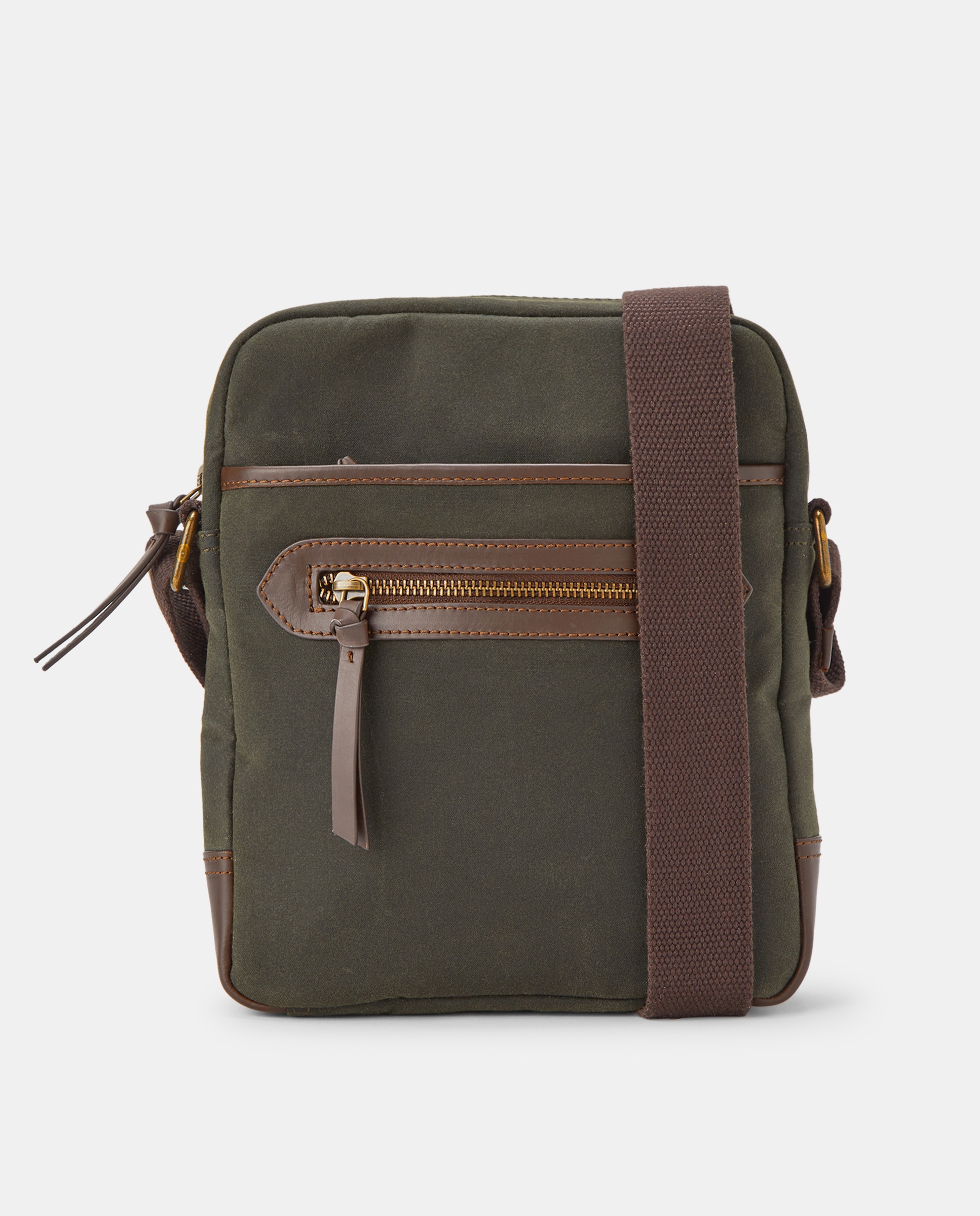 Imagem 0 de Mala Crossbody Waxed Canvas