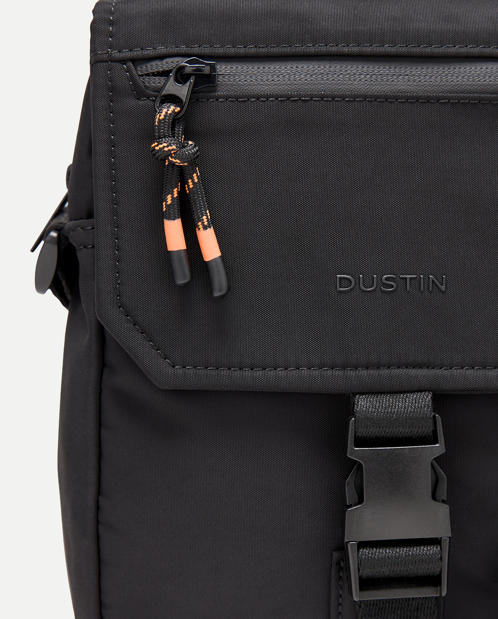 Mala Cross Body em Tecido Preto-3