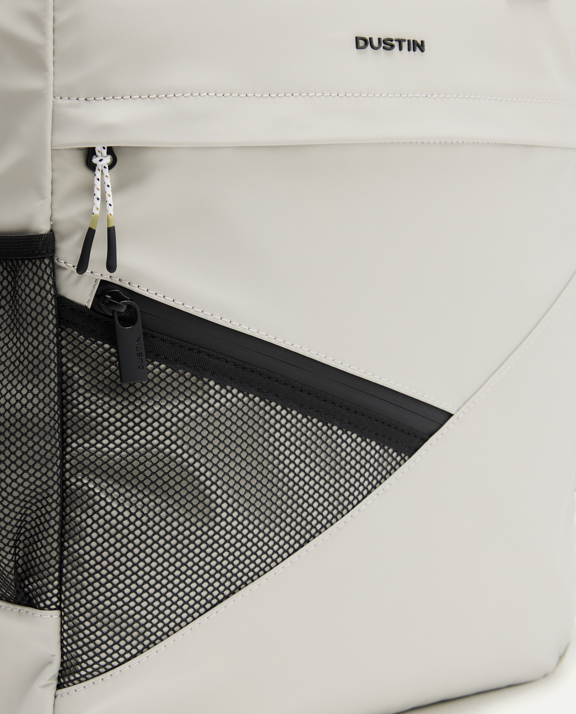 Mochila de Engomado Fino Cinzento-claro-3