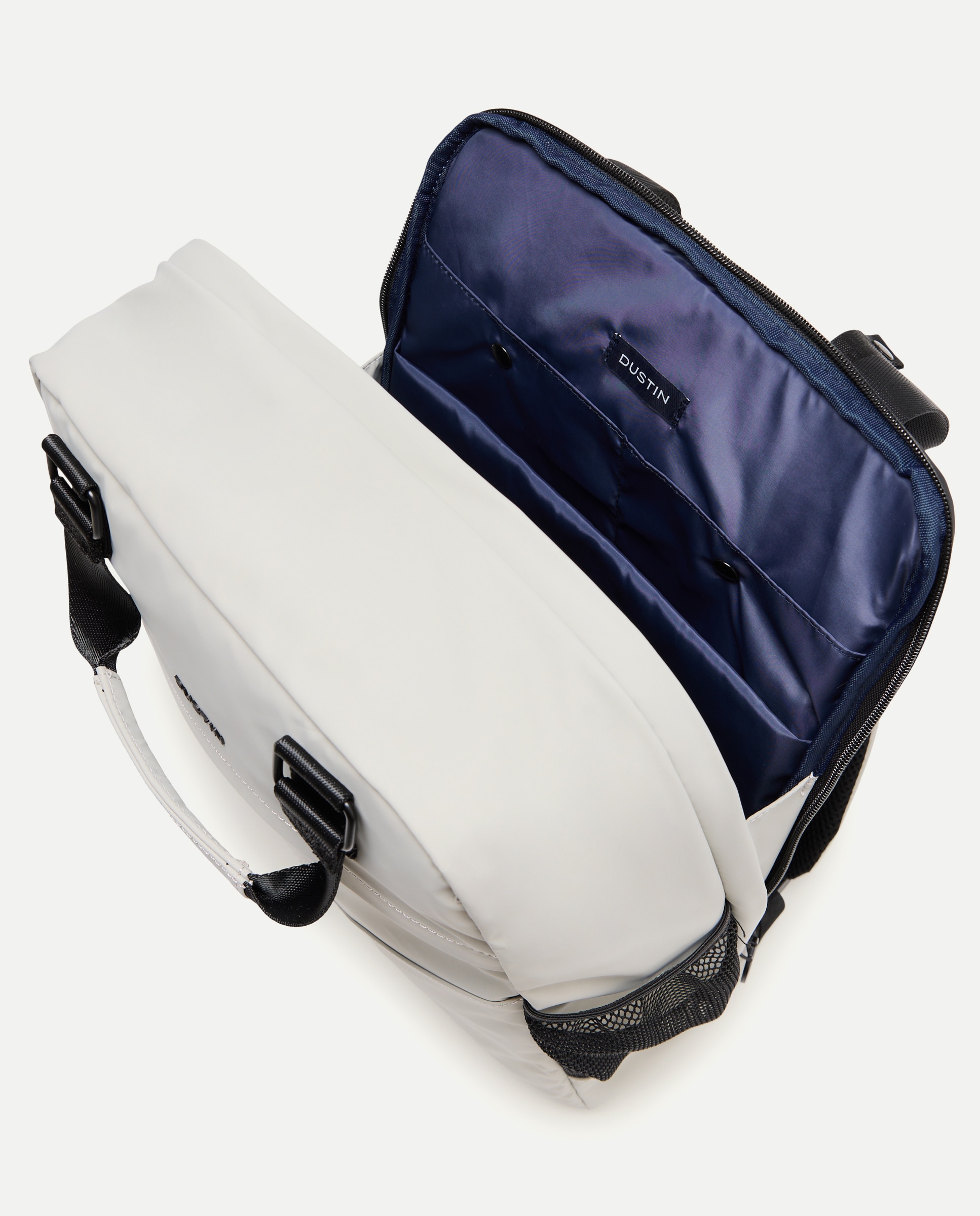 Mochila de Engomado Fino Cinzento-claro-5
