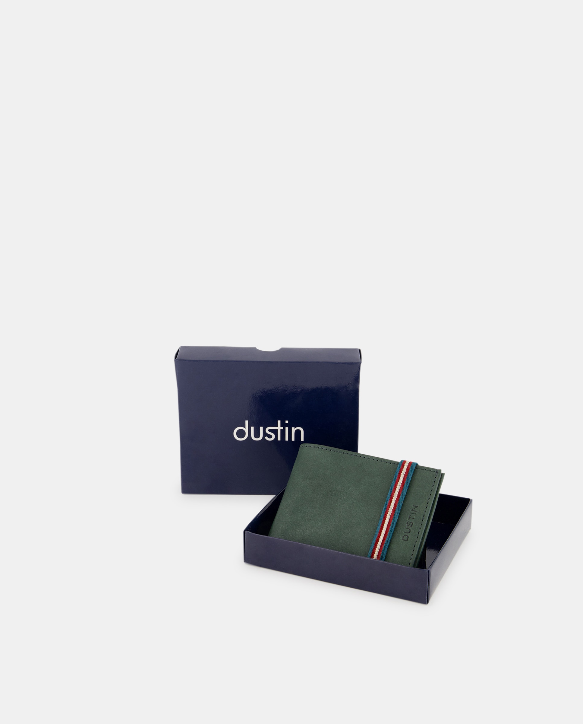 Cartera tarjetero piel - Dustin - Verde Verde-1
