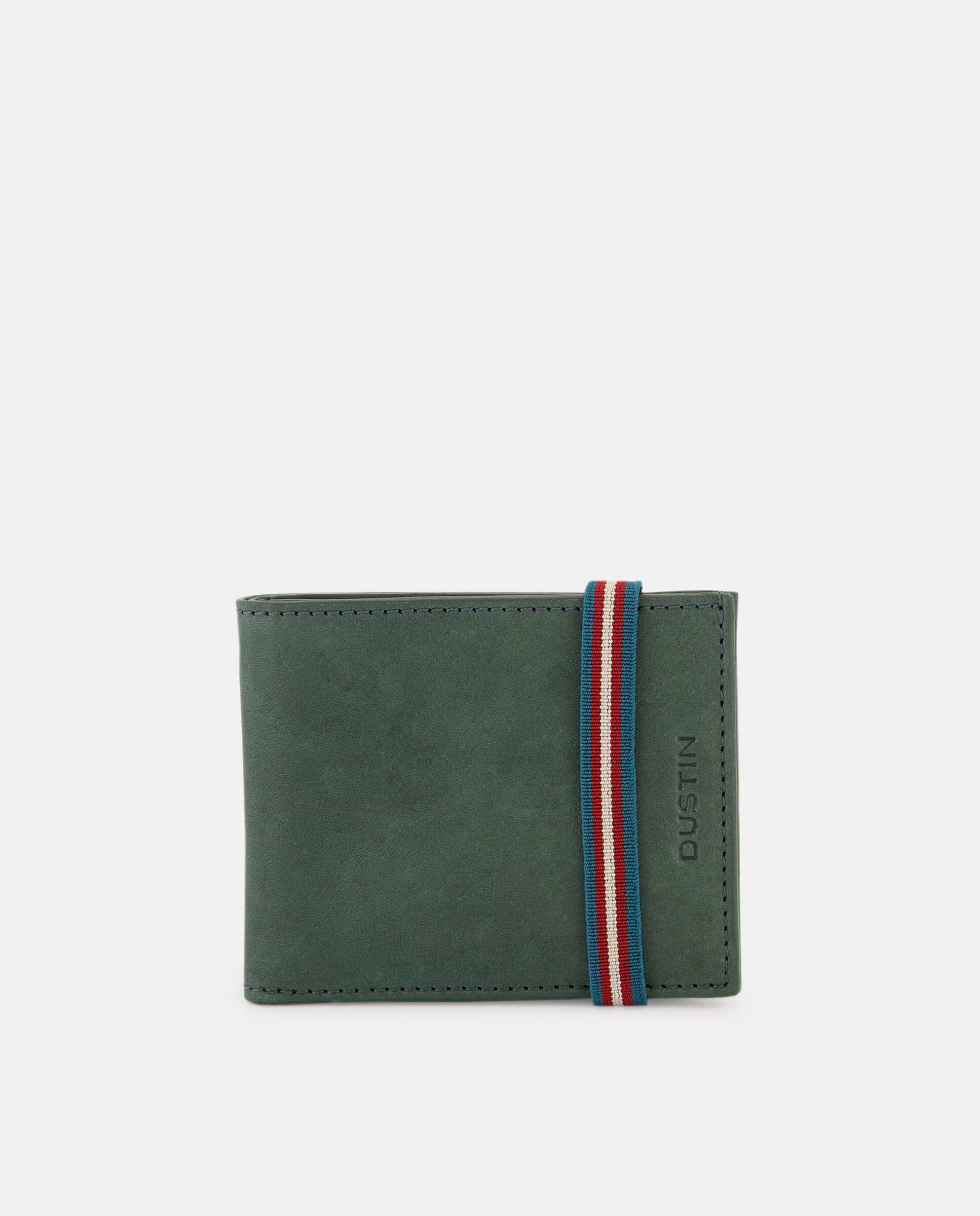 Cartera tarjetero piel - Dustin - Verde Verde-2