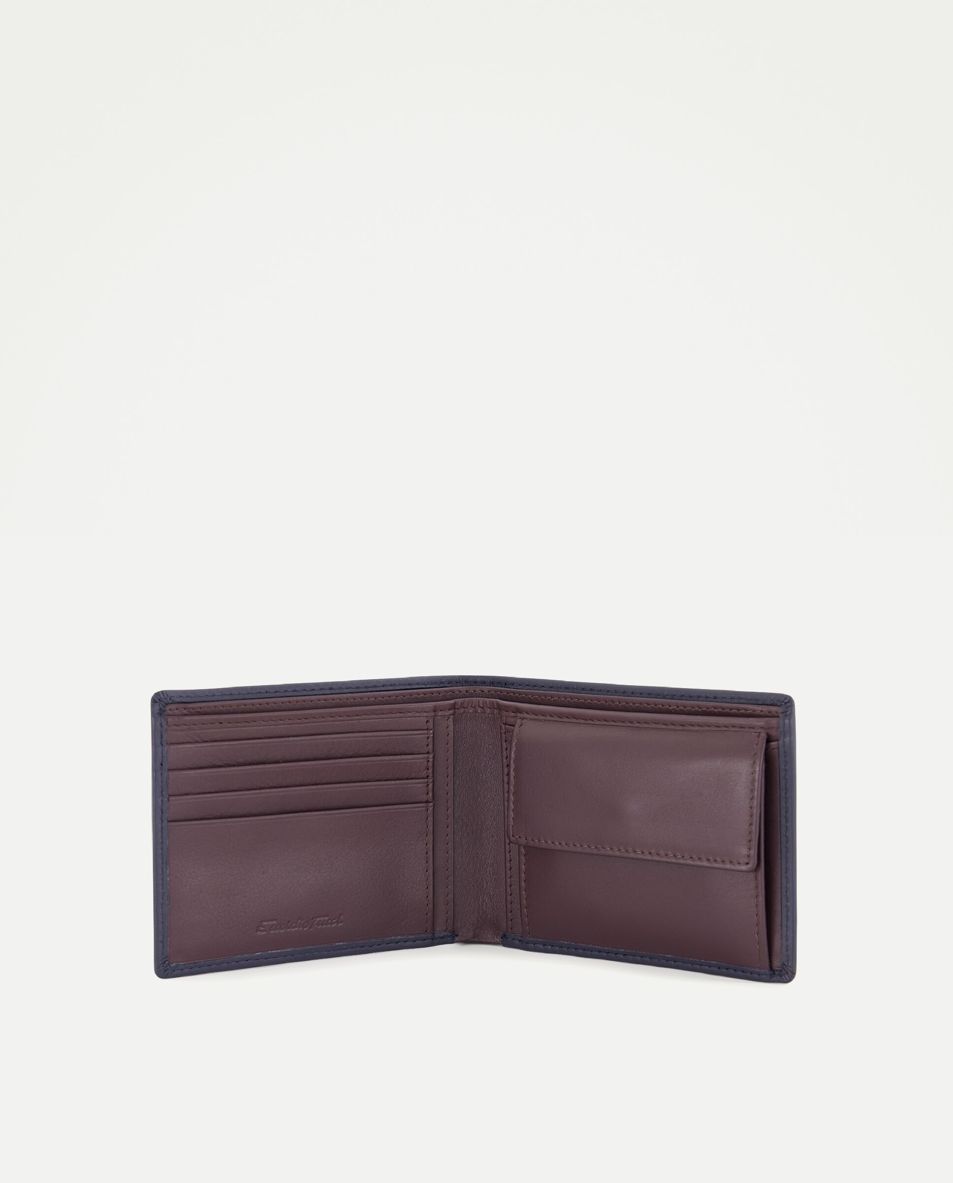 Cartera de hombre en napa bicolor - Emidio Tucci - 400 Azul 400 Azul-3