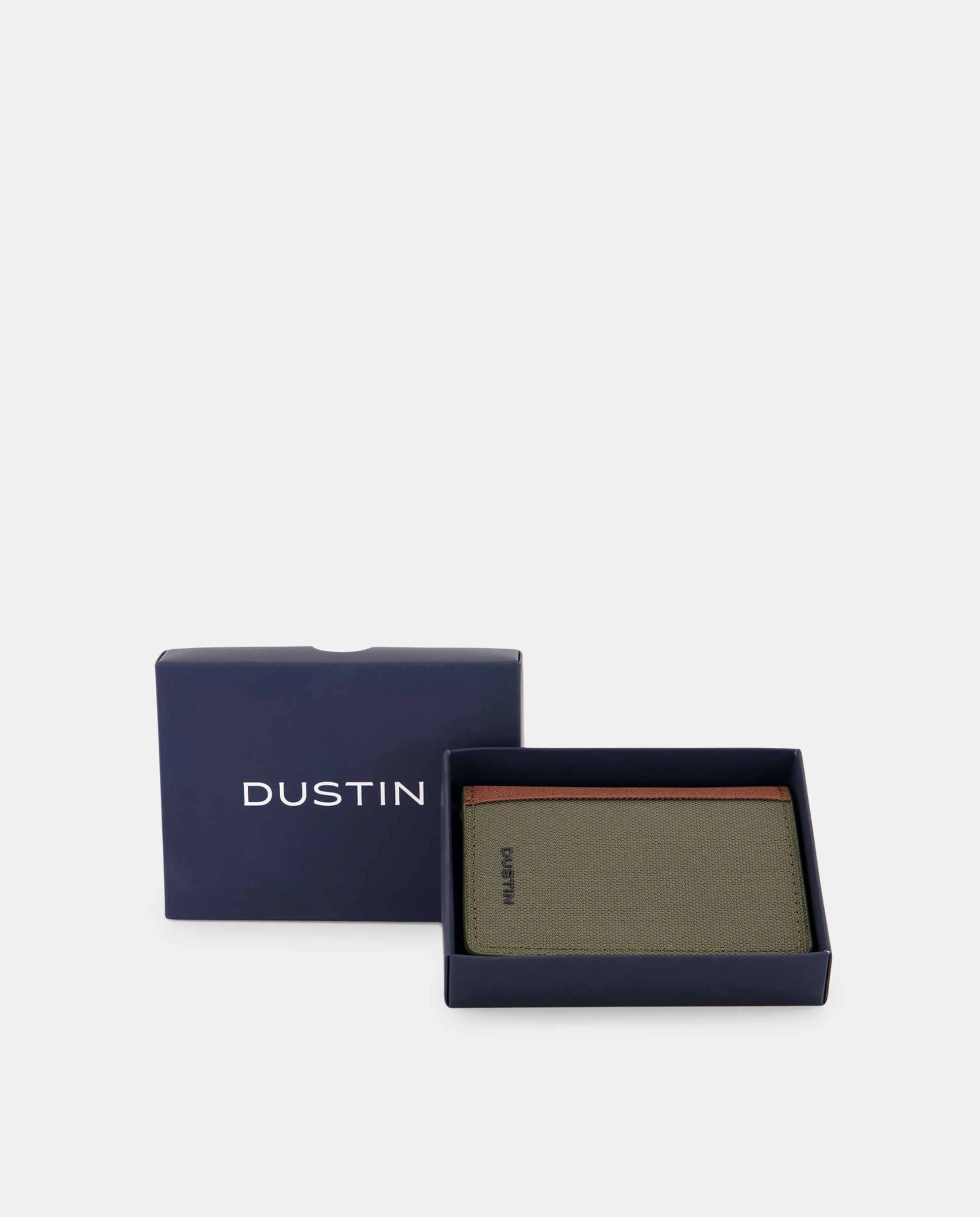 Cartera de hombre de canvas - Dustin - Kaki Kaki-1