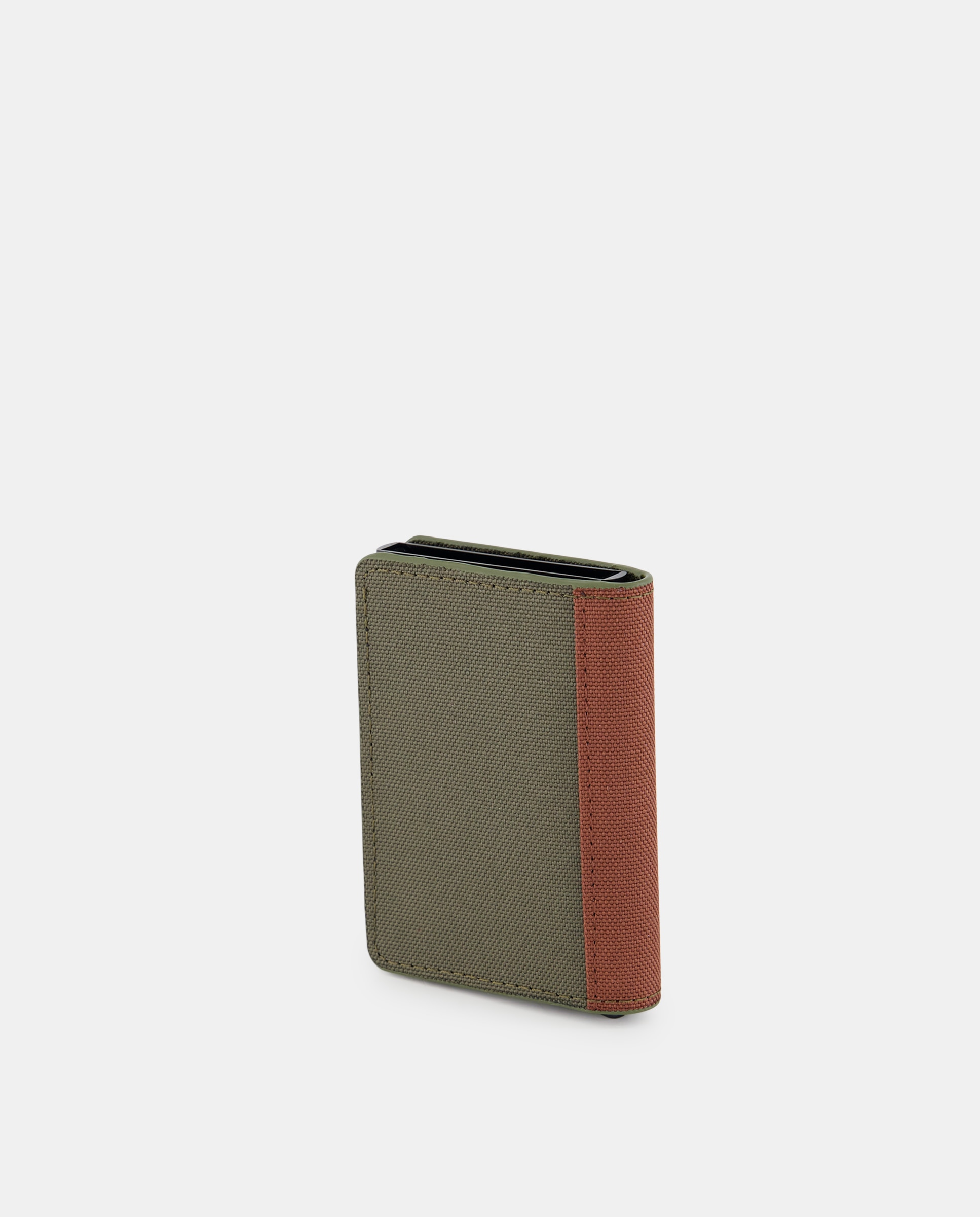 Cartera de hombre de canvas - Dustin - Kaki Kaki-3