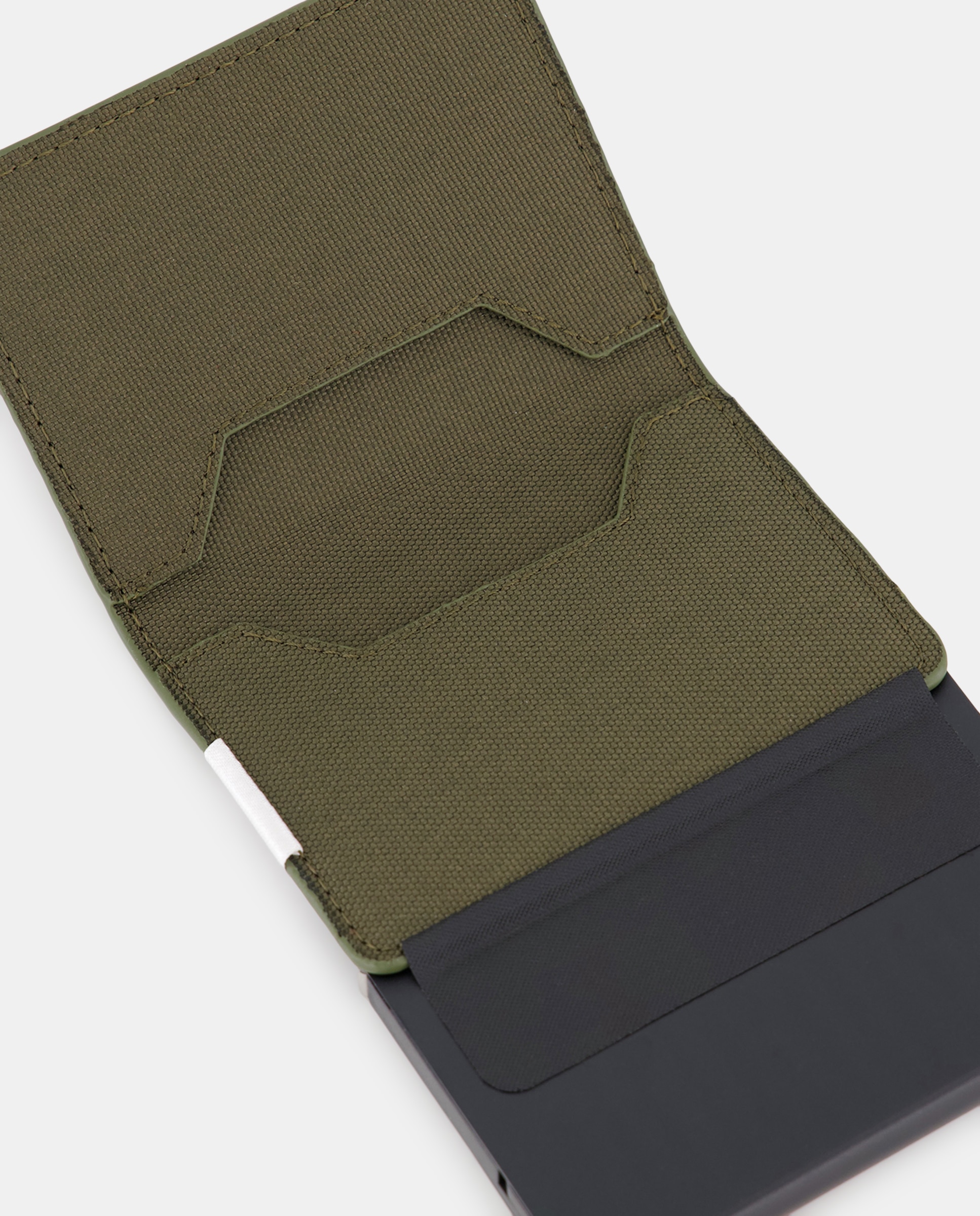 Cartera de hombre de canvas - Dustin - Kaki Kaki-4