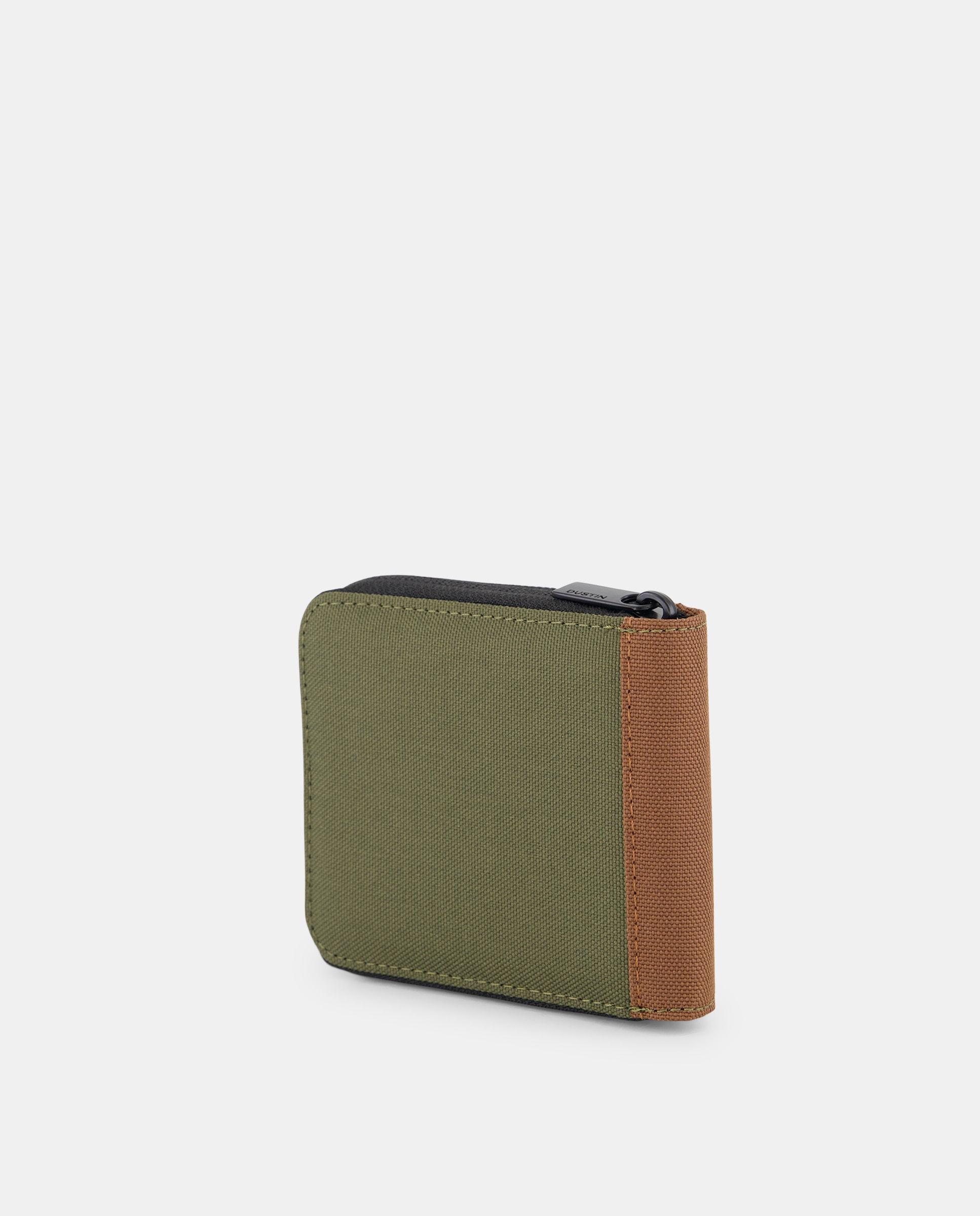Cartera zip de canvas - Dustin - Kaki Kaki-2
