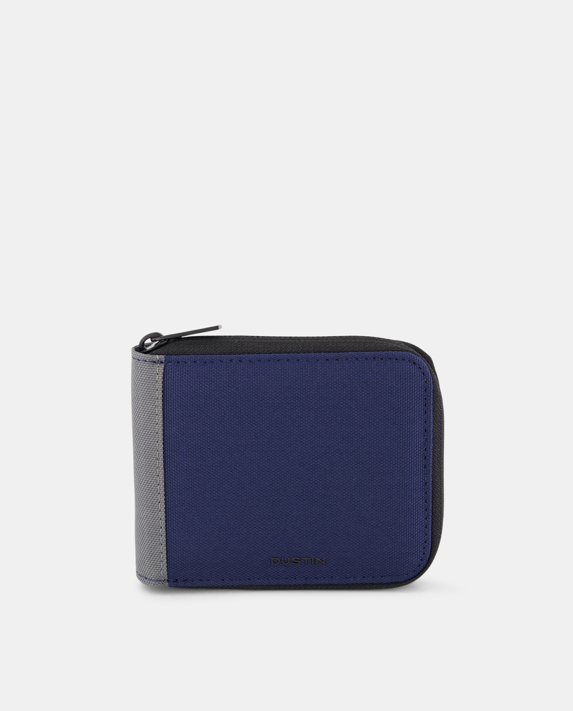 Cartera zip de canvas - Dustin - Azul Azul-1
