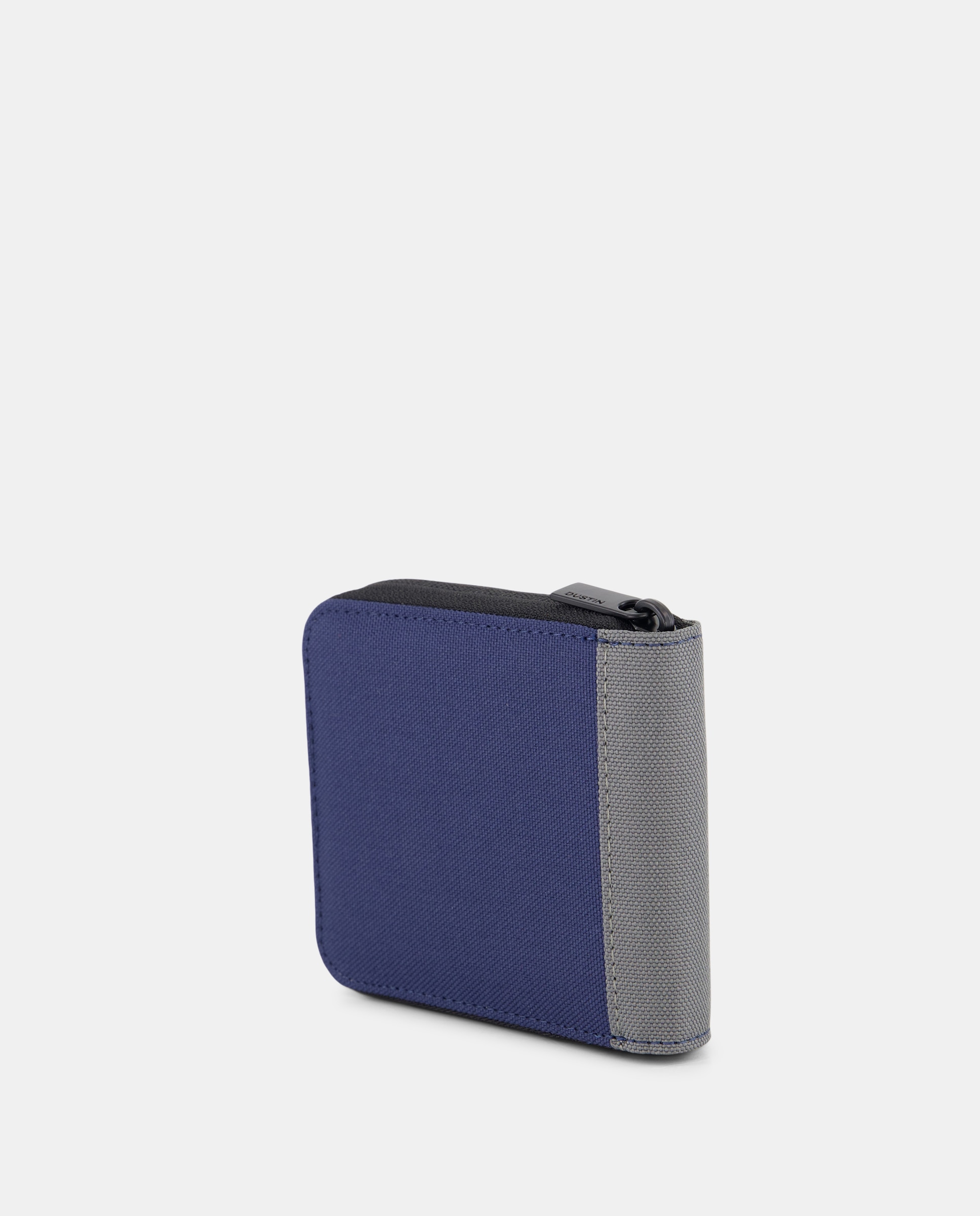 Cartera zip de canvas - Dustin - Azul Azul-2