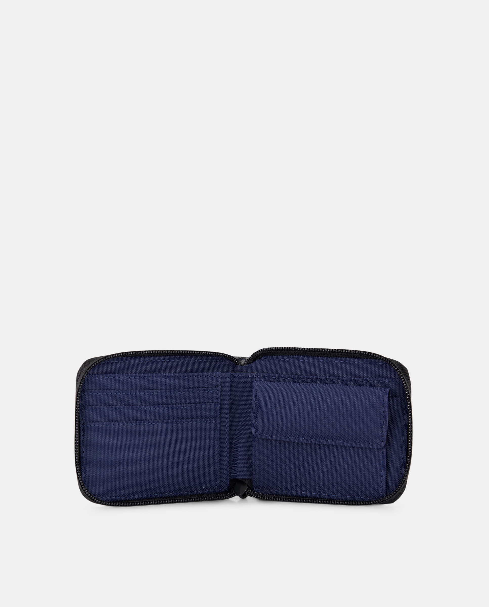 Cartera zip de canvas - Dustin - Azul Azul-3