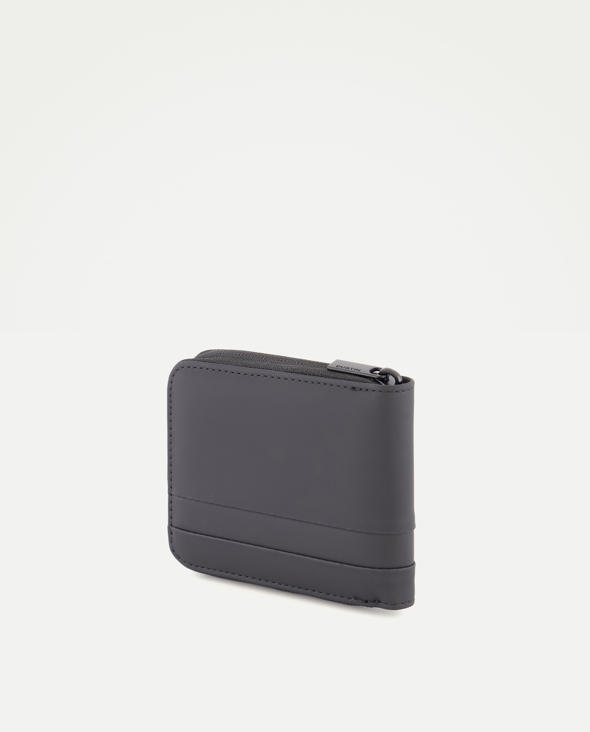 Cartera zip arround engomado grueso xallas - Dustin - Negro Negro-2