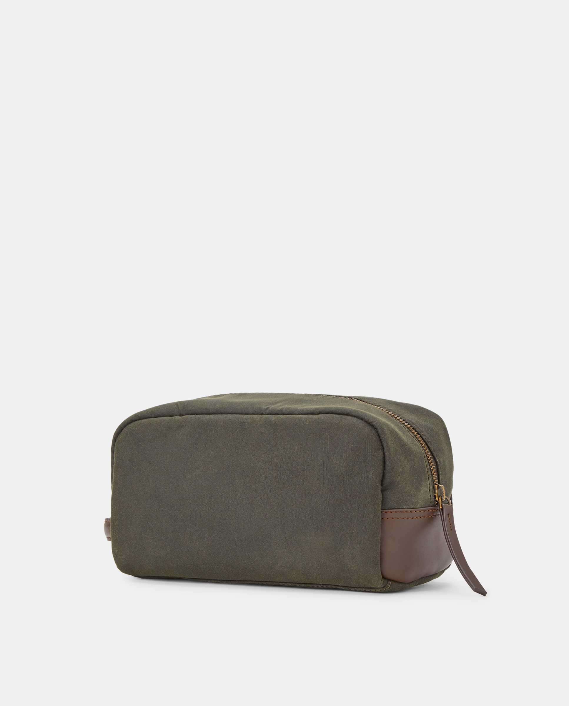 Nécessaire Waxed Canvas Verde Azeitona-2