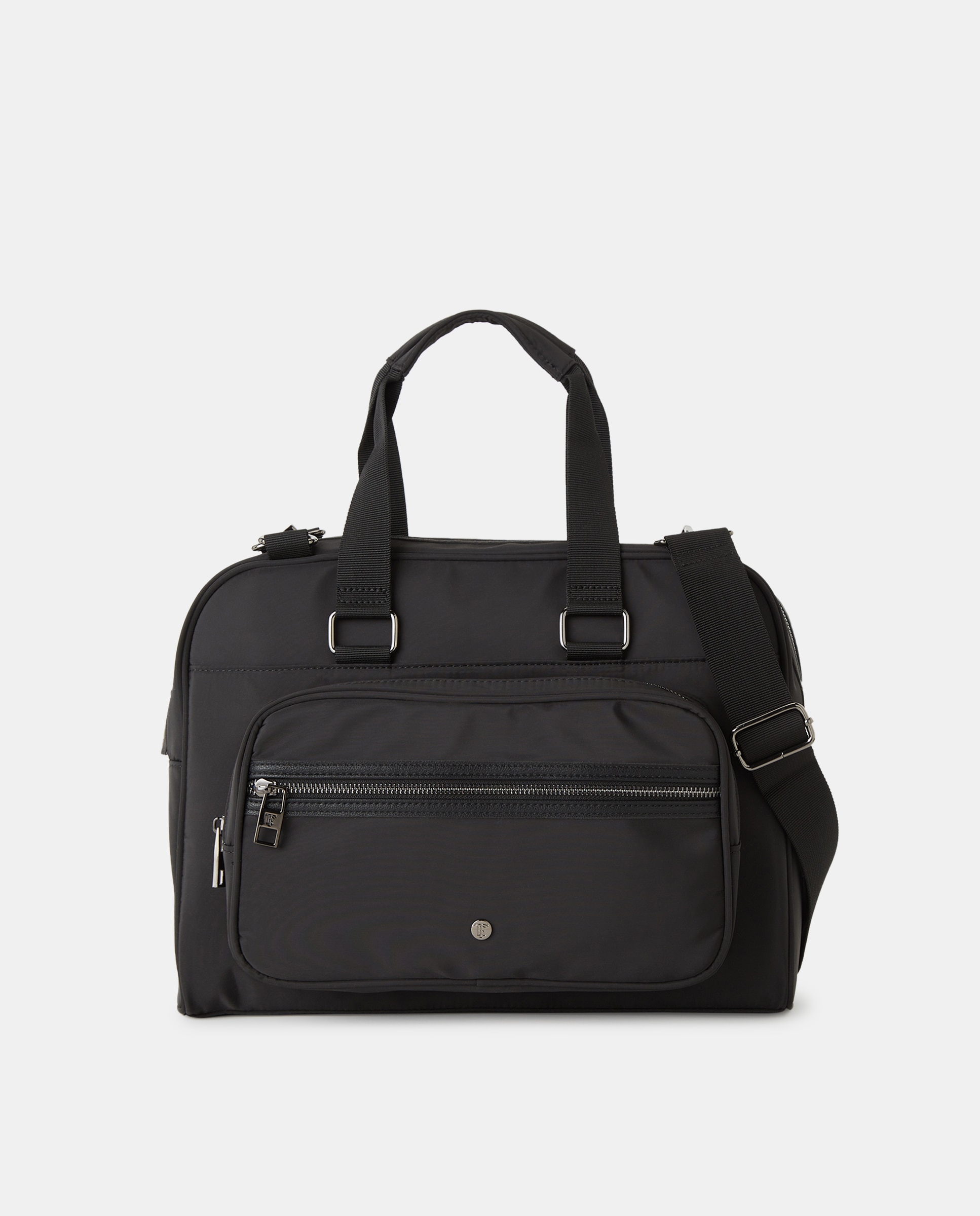 Bolso de viaje en nylon - Emidio Tucci - Negro Negro-1