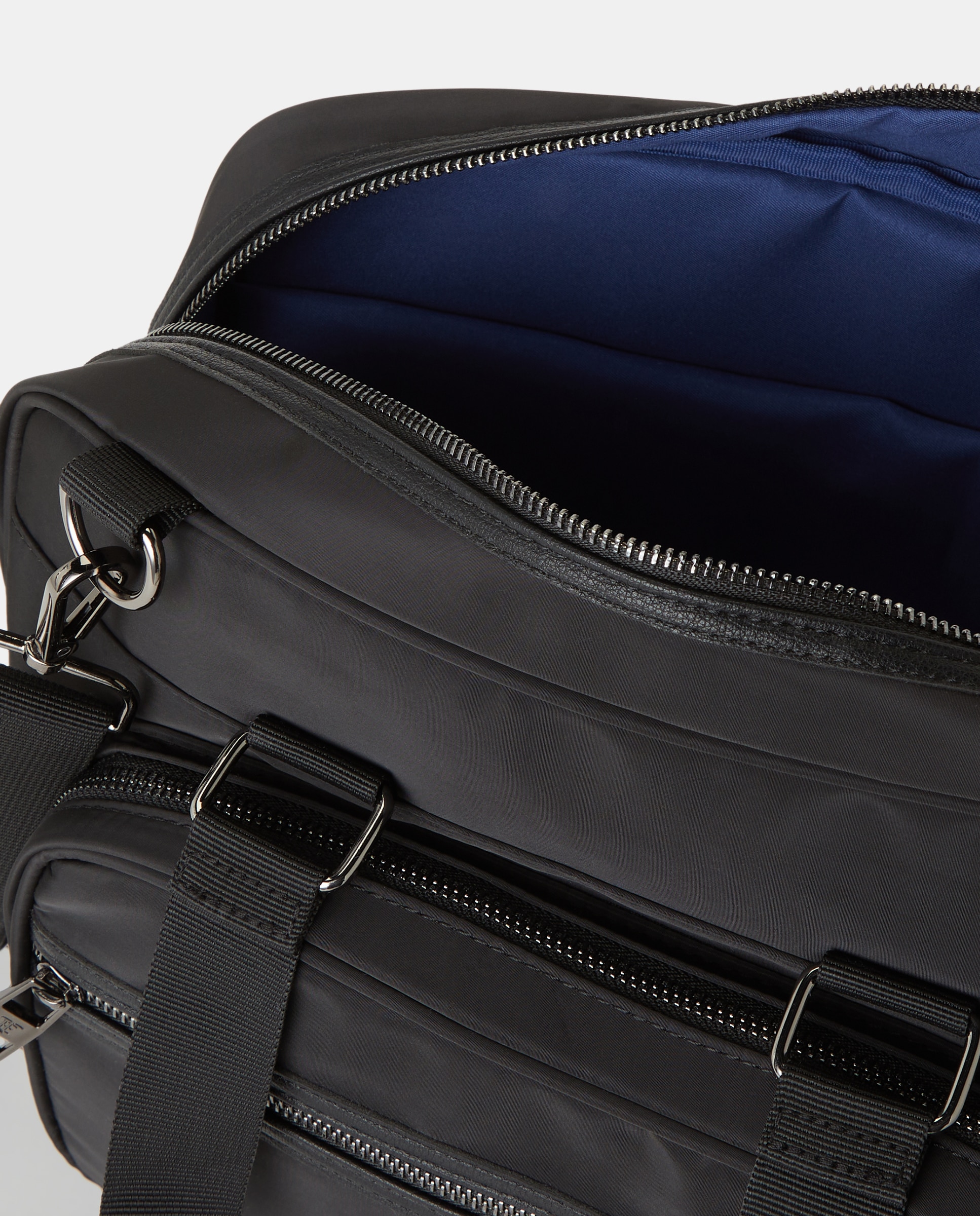 Bolso de viaje en nylon - Emidio Tucci - Negro Negro-3