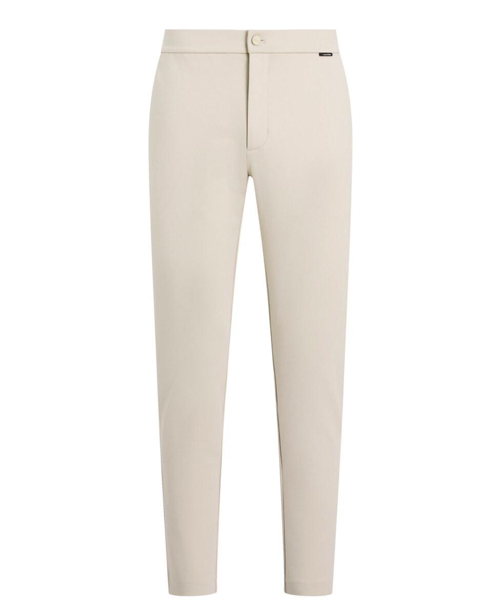 Calças de Malha Cinzento-claro-4